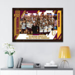 Brisbane Broncos 2025 NRL Premiers Rectangle Canvas With Inner Frame - TMTHU1805