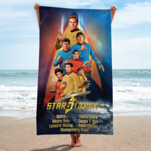 Star Trek Rectangle Beach Towel - GNENEW673