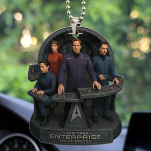 Star Trek Custom shape 2-sided Acrylic Car Ornament - TMTHU1420