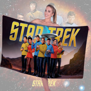Star Trek Rectangle Beach Towel - TMTHU1509