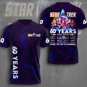 Star Trek 60th Anniversary 3D Apparel - TMTHU1672