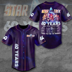 Star Trek 60th Anniversary Baseball Jersey - TMTHU1575