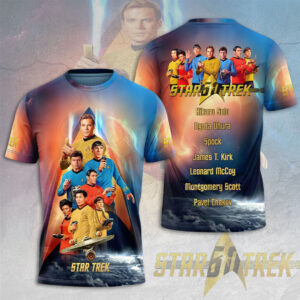 Star Trek 60th Anniversary 3D Apparel - TMTHU1504