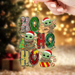 Star Wars Custom Shape Clear 1-sided Acrylic Ornament – TMTHU1561