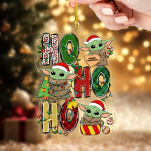 Star Wars Custom Shape Clear 1-sided Acrylic Ornament – TMTHU1561