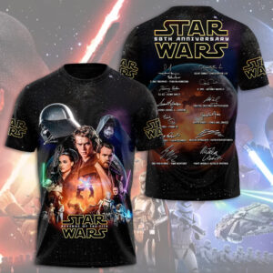 Star Wars 50th Anniversary 3D Apparel - TMTHU1359