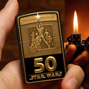 Star Wars 50th Anniversary Zippo Lighter Case (No Insert) - TMTHU1501