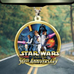 Star Wars 50th Anniversary 2027 Custom shape 2-sided Acrylic Car Ornament - TMTHU1463