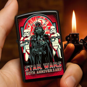 Star Wars 50th Anniversary Zippo Lighter Case (No Insert) - TMTHU1243