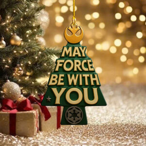 Star Wars x Christmas Custom Shape 2-sided Acrylic Ornament – TMTHU1440