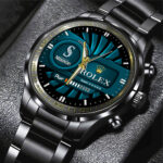Seattle Mariners Black Stainless Steel Watch - MAITM13447