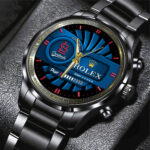 St. Louis Cardinals Black Stainless Steel Watch - MAITM13448