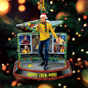 Star Trek Custom Shape 2-sided Acrylic Ornament – HOATT13569