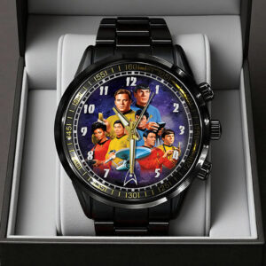 Star Trek Black Stainless Steel Watch - TANTN18004