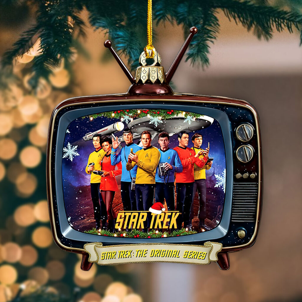 Star Tree Tag Star Trek: The Original Series Custom Shape 2-sided Acrylic Ornament ...
