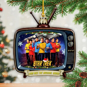 Star Trek: The Original Series Custom Shape 2-sided Acrylic Ornament – HOATT13567