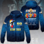 Star Trek: The Original Series 60th Anniversary 3D Windbreaker Jacket - HOATT14166