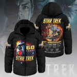 Star Trek: The Original Series 60th Anniversary Thickened Down Hooded Jacket - HOATT14025