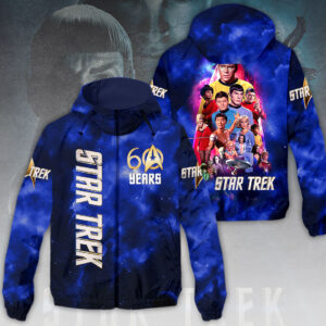 Star Trek: The Original Series 60th Anniversary 3D Windbreaker Jacket - HOATT13641