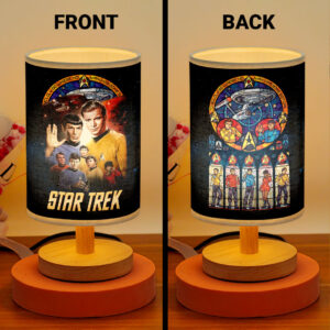 Star Trek: The Original Series Wooden Base Fabric Lamp - HOATT13914