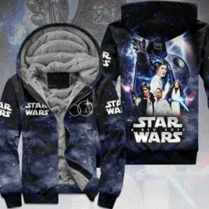 Star Wars 3D Fleece Zip Hoodie - HOATT14144