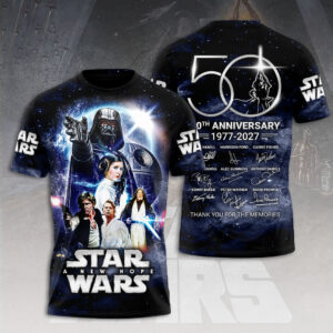Star Wars 50th Anniversary 3D Apparel - HOATT13780