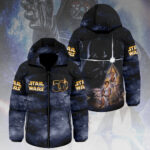 Star Wars 50th Anniversary Thickened Down Hooded Jacket - HOATT13833