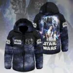 Star Wars 50th Anniversary Thickened Down Hooded Jacket - HOATT13768