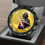 Star Wars Black Stainless Steel Watch - HOATT13855