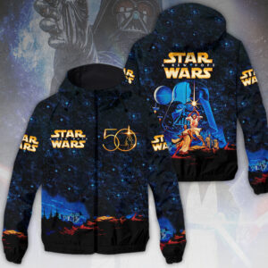 Star Wars 50th Anniversary 3D Windbreaker Jacket - HOATT14102