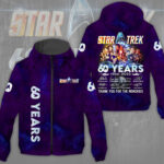 Star Trek 60th Anniversary 3D Windbreaker Jacket - TMTHU1831