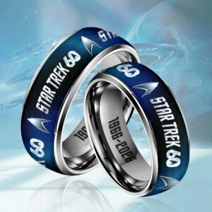 Star Trek 60th Anniversary Custom Alloy Ring - TANTN17254