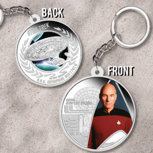 Star Trek: The Next Generation Custom Shape 2-sided Keychain - HOATT13735