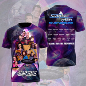 Star Trek The Next Generation 3D Apparel - TMTHU1707
