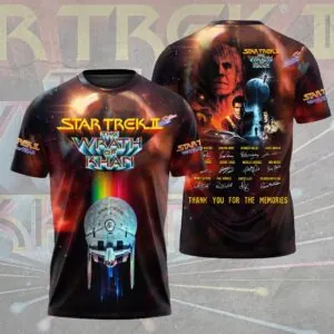 Star Trek: The Wrath Of Khan 3D Apparel - HOATT14216