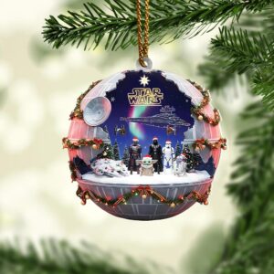 Star Wars Custom Shape 2-sided Acrylic Ornament – HOATT13732