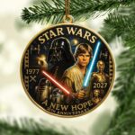 Star Wars 50th Anniversary Custom Shape 2-sided Acrylic Ornament – HOATT13858