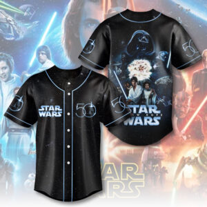 Star Wars 50th Anniversary Baseball Jersey - HOATT13835