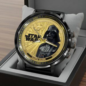 Star Wars Black Stainless Steel Watch - HOATT13856