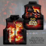 Star Wars 50th Anniversary 2027 3D Sleeveless Down Jacket - TMTHU1640