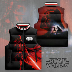 Star Wars x Darth Vader 3D Sleeveless Down Jacket - TMTHU1635