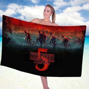 Stranger Things Rectangle Beach Towel - TANTN17479