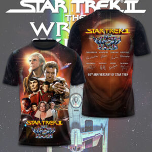 Star Trek: The Wrath Of Khan 3D Apparel - TMTHU1699