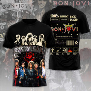 Bon Jovi 3D Apparel - TANTN 12091