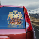Brisbane Lions Premiers 2025 3D Car Sticker - TANTN17017