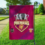 Brisbane Lions Premiers 2025 Double-side Garden Flag - TANTN17025
