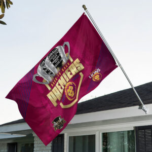 Brisbane Lions Premiers 2025 3D House Flag - TANTN17026