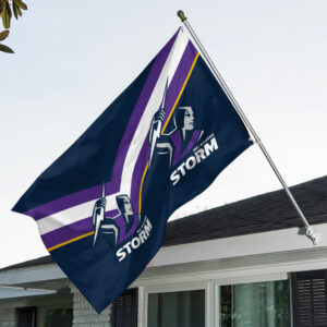 Melbourne Storm 3D House Flag - TANTN17037
