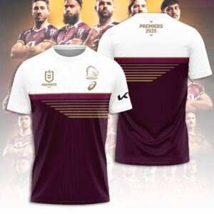 Brisbane Broncos 2025 Premiership 3D Apparel - TANTN17153
