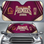 Brisbane Broncos 2025 Premiership Auto Sun Shade - TANTN17166